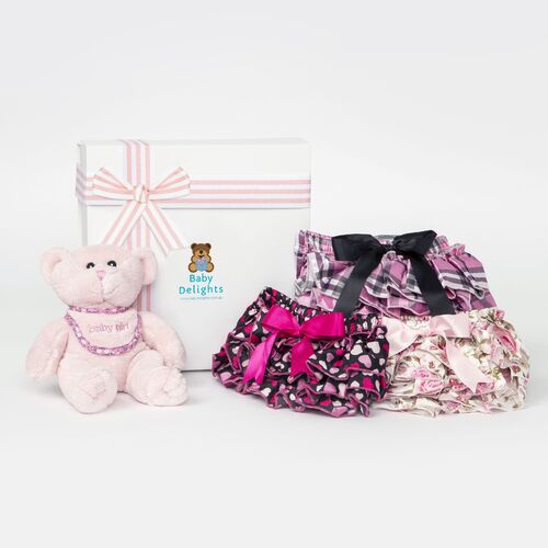 Beary Cute Baby Bloomers