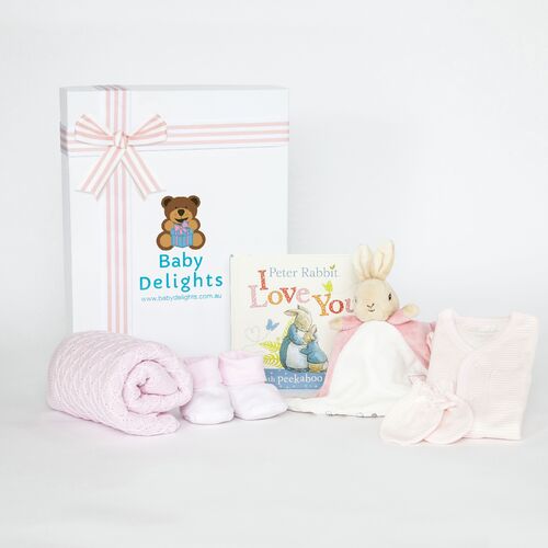 Peter Rabbit Peter Rabbit Baby Girl Gift Box Baby Delights